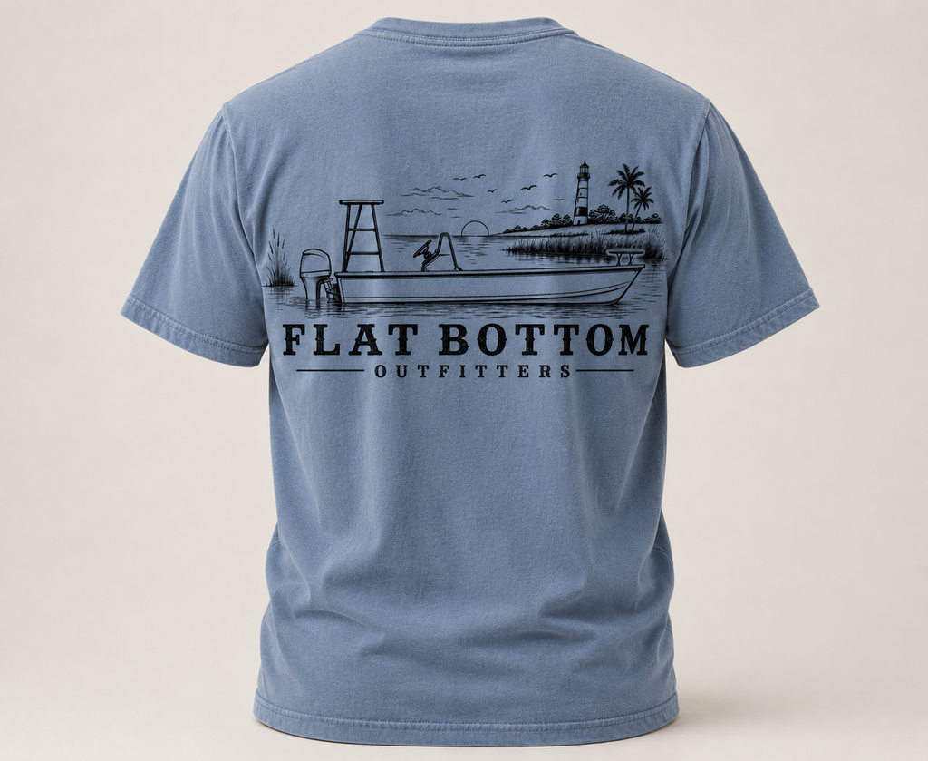 Classic Flat Bottom Outfitters Tee