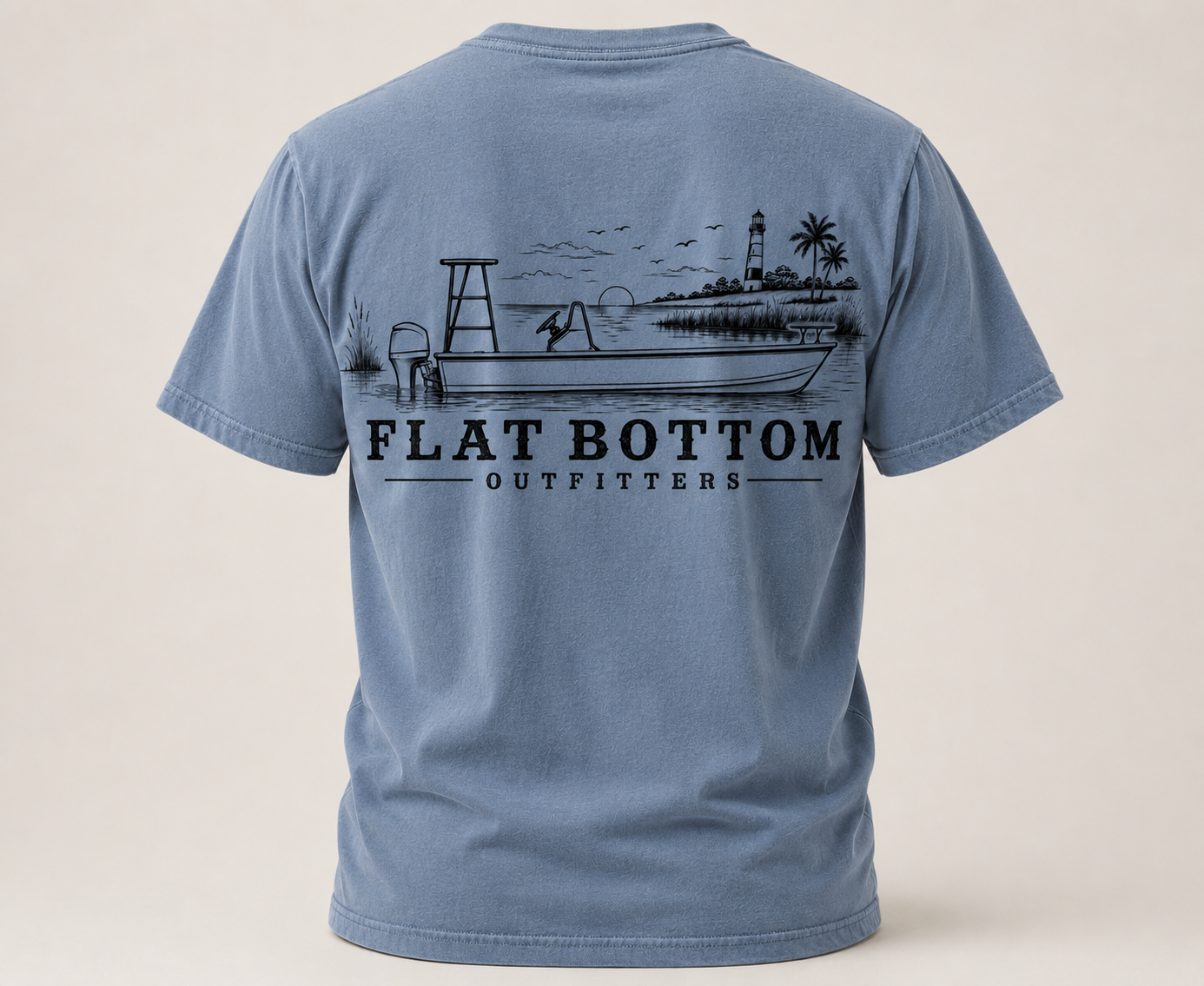 Classic Flat Bottom Outfitters Tee