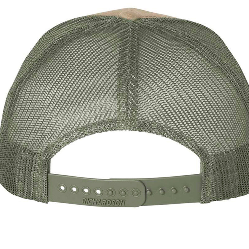 Pale Khaki/ Loden Green - 112FP - BACK